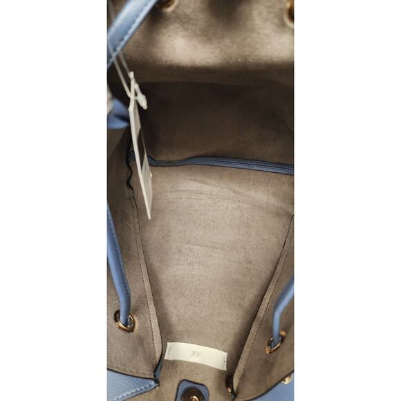 H&M Blue Bucket Shoulder Bag NWT - Picture 11 of 12